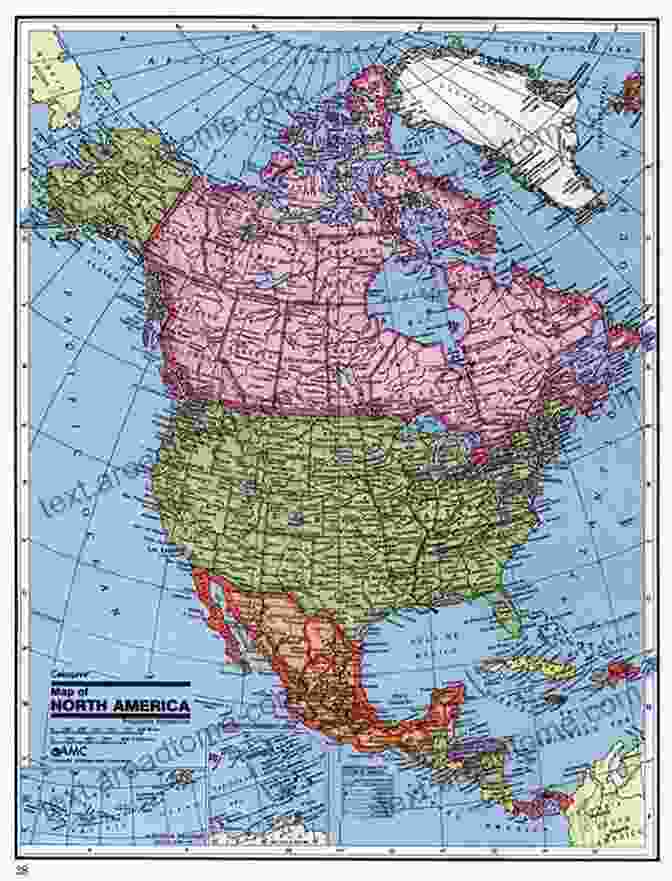 A Detailed Map Of North America, Showcasing The Continent's Diverse Geography, From Towering Mountains To Vast Deserts North American Maps For Curious Minds: 100 New Ways To See The Continent