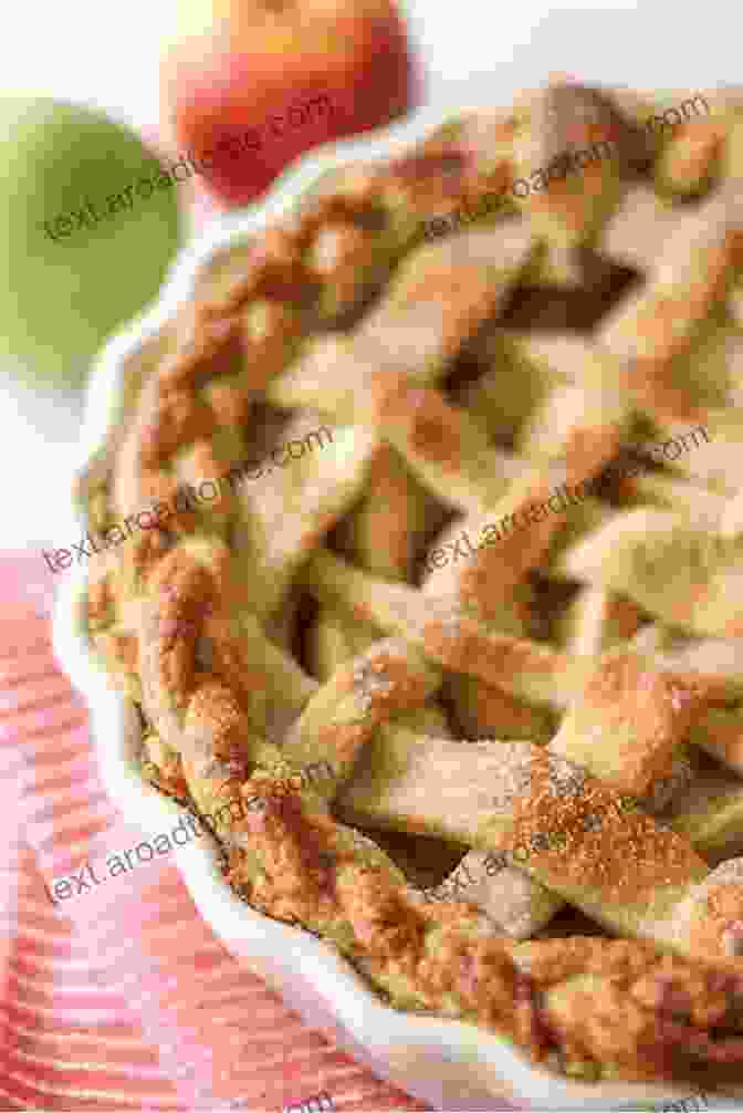 A Golden Brown Apple Tart With A Lattice Topping Tasty Irish Dessert Recipes: Homemade Delicious Irish Desserts: Easy Irish Desserts