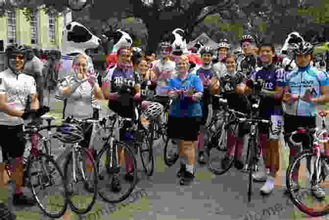 A Group Of Cyclists Sharing Stories And Laughter, Celebrating The Camaraderie Of The Cycling Community Bike Tribes: A Field Guide To North American Cyclists