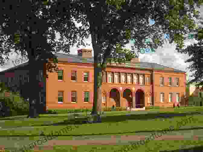 A Historic Building At Amherst College With The Motorcycle Parked In Front ESCAPE 01: New York To Northampton MA On A BMW R NineT