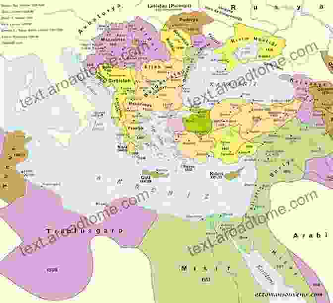 A Map Of The Ottoman Empire's Global Connections, Highlighting Its Reach Into The Malay World. Ottoman Connections To The Malay World