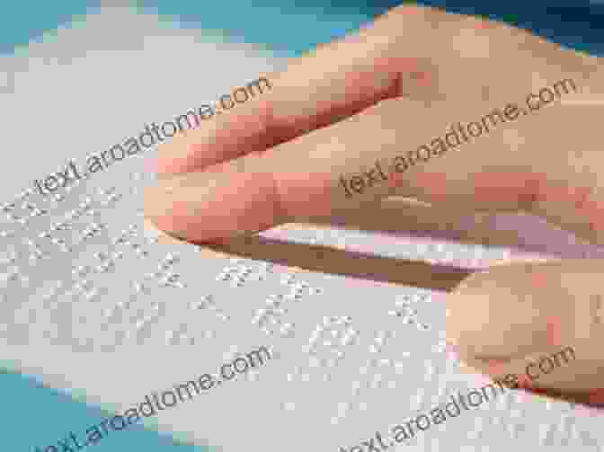 A Person Reading Braille Text With Their Fingers Burns Braille Guide: A Quick Reference To Unified English Braille Second Edition