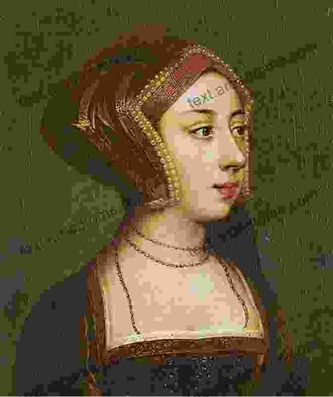 A Portrait Of Anne Boleyn, Featuring Her Distinctive Dark Eyes And Elaborate Headpiece Adorned With Pearls The Wives Of Henry The Eighth And The Parts They Played In History (Illustrated)