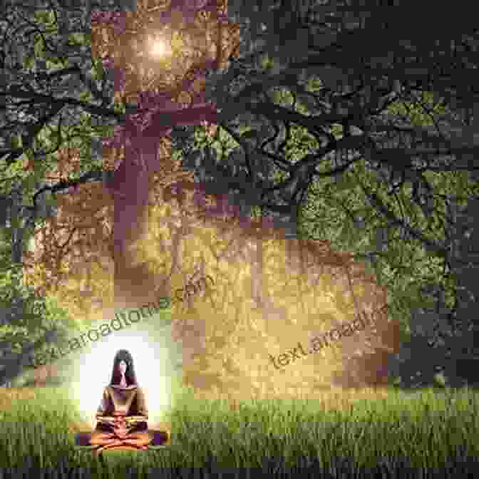 A Woman Meditating With Spiritual Guides Surrounding Her COMMAND THE BREAKTHROUGH: Spiritual Guides That Help You Penetrate The Realm And Gain Access To Unseen Things In It