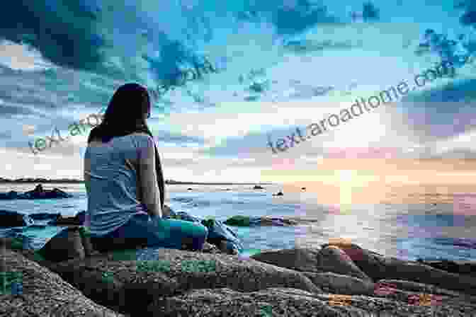 A Woman Sitting On A Beach, Looking Out At The Ocean. The Journey From Abandonment To Healing: Revised And Updated: Surviving Through And Recovering From The Five Stages That Accompany The Loss Of Love