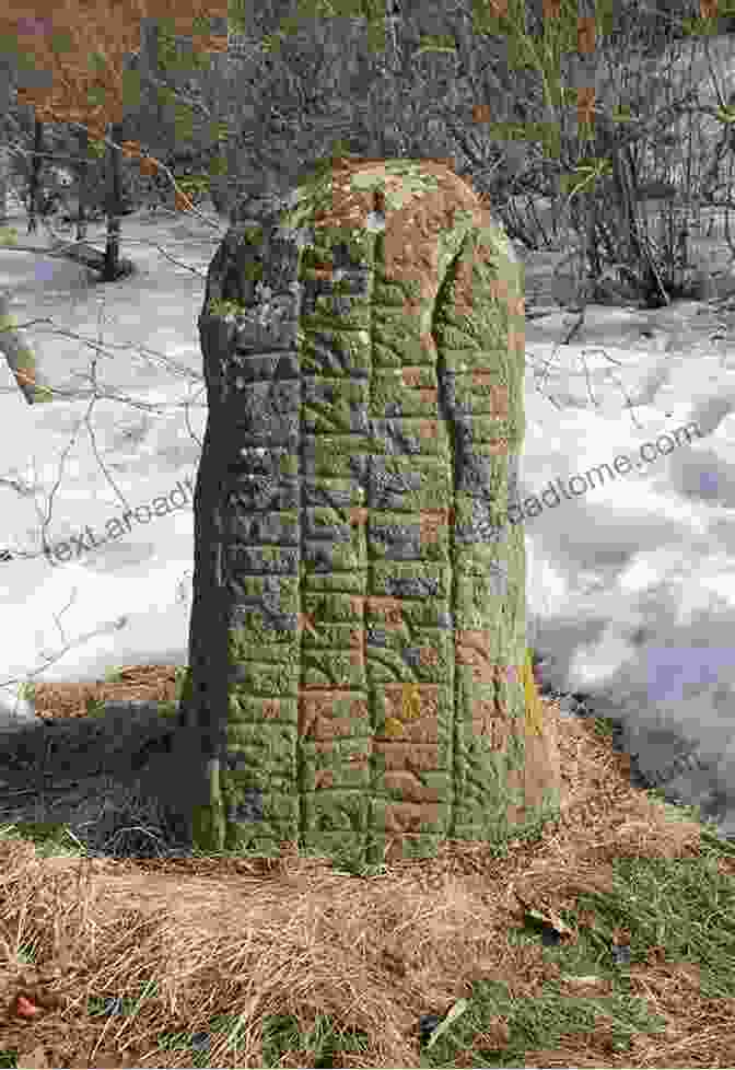 An Ancient Rune Stone Adorned With Intricate Carvings, Whispering Tales Of Norse Magic And Wisdom. Norse Magic And Asatru: An Essential Guide To Norse Divination Elder Futhark Runes Paganism And Heathenry For Beginners (Pagan Beliefs)