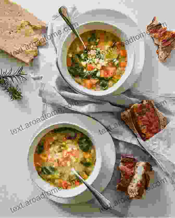 Aromatic And Vibrant Mediterranean Soup, A Culinary Masterpiece Adorned With Fresh Seafood And Succulent Vegetables. Hello 365 Spanish Recipes: Best Spanish Cookbook Ever For Beginners Spanish Rice Recipe Mediterranean Soup Cookbook Paella Recipe Instant Pot Spanish Cookbook Easy Portuguese Recipes 1