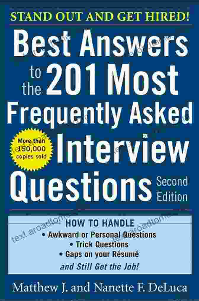 Book Cover Of 'Best Answers To The 201 Most Frequently Asked Interview Questions, Second Edition' Best Answers To The 201 Most Frequently Asked Interview Questions Second Edition