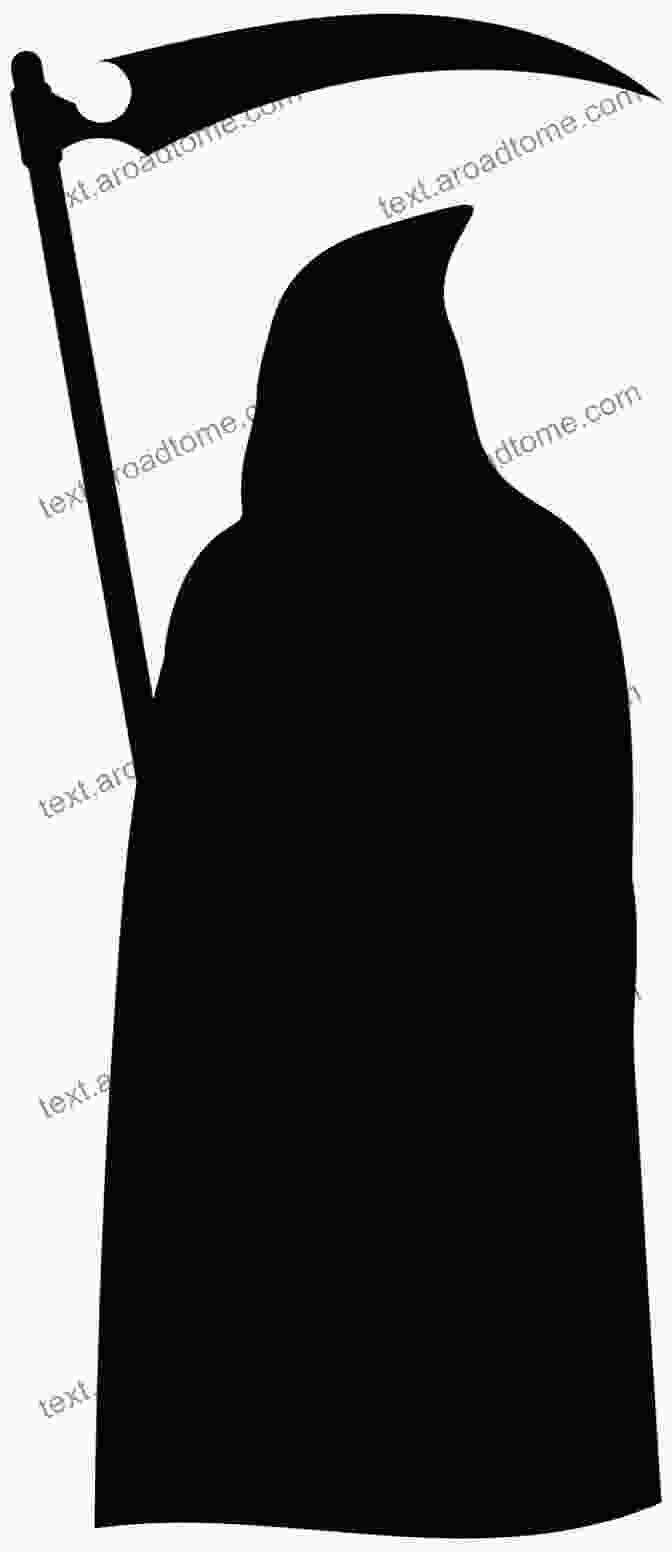 Eerie Silhouette Of The Grim Reaper, Casting A Sinister Shadow I Hear The Reaper S Song: A Novel