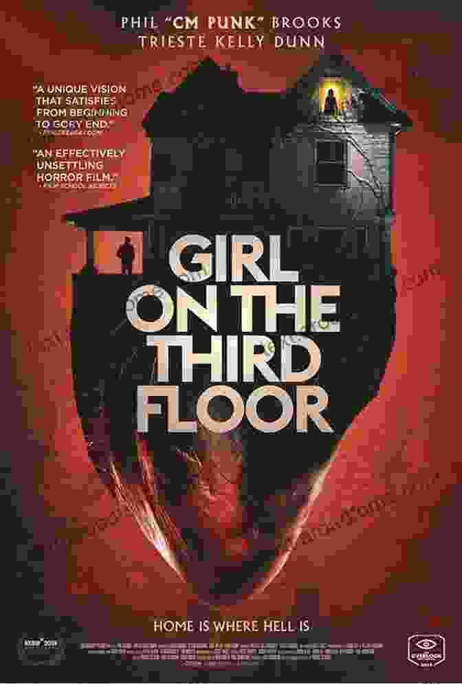 Enthralling Movie Poster Of The Third Floor Movie Mystery, Depicting A Shadowy Figure In A Dark Room The Third Floor Movie Mystery