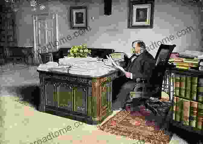 Grover Cleveland At His Desk In The White House Grover Cleveland: The Last Jeffersonian President