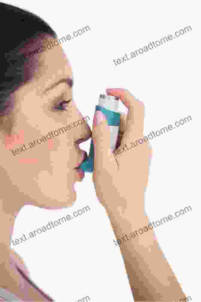 Image Of A Woman Using An Asthma Inhaler Asthma For Dummies William E Berger