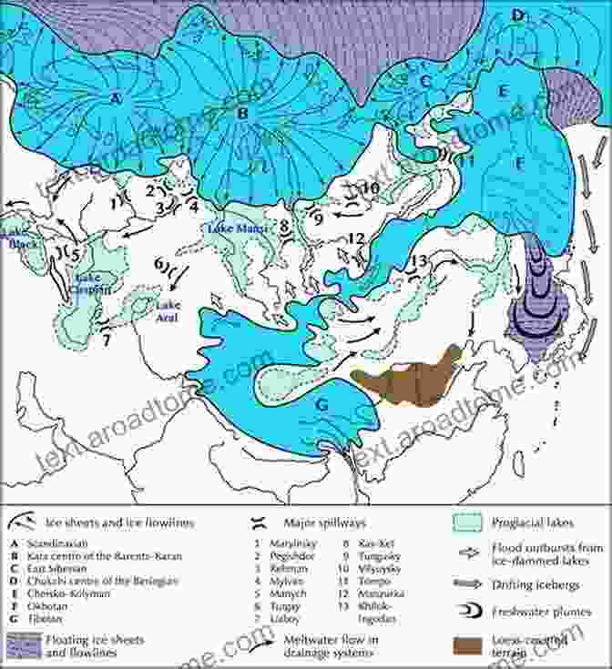 Map Depicting The Glacial History Of High Asia The Glaciation Of High Asia: From The Last Ice Age To The Present