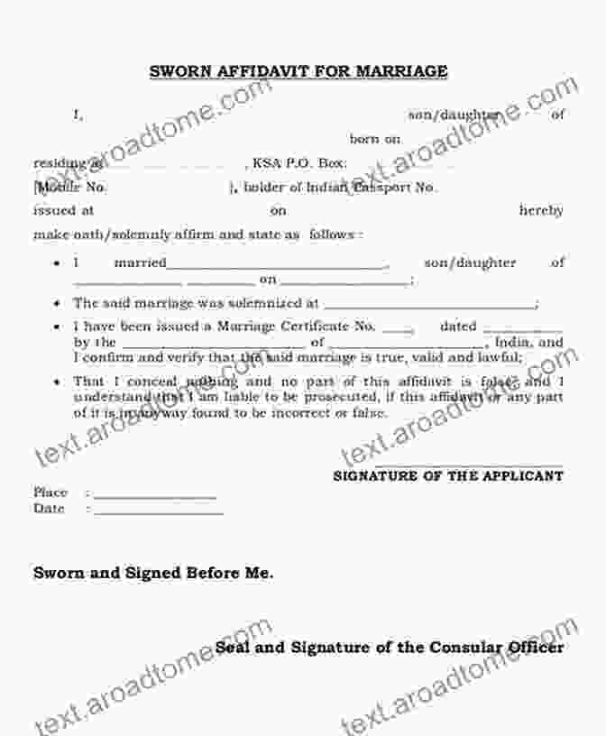 Marriage Certificate Or Sworn Statement K 1 Fiance Visa For Vietnam: How To Organize Documents For Consulate Interview