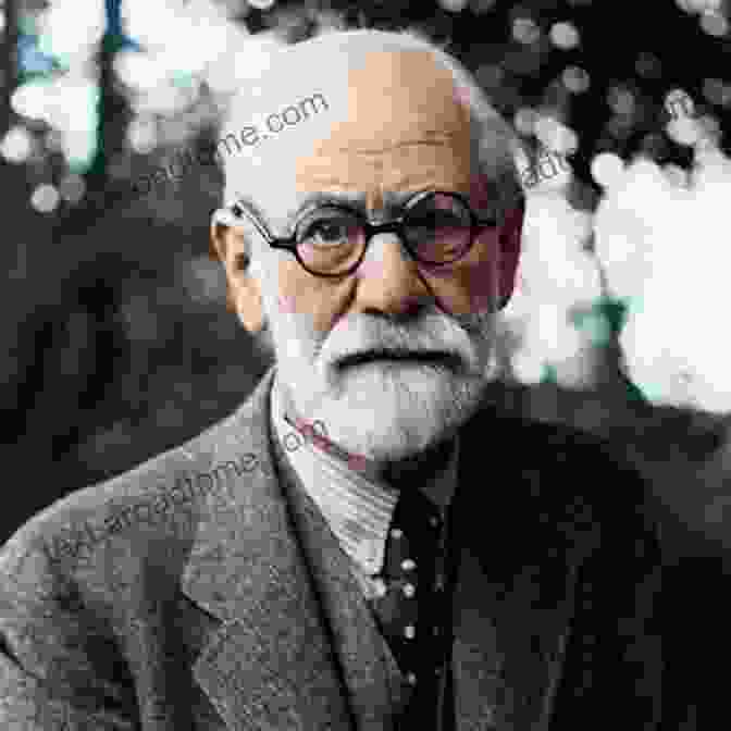 Portrait Of Sigmund Freud, Father Of Psychoanalysis The Unconscious Sigmund Freud