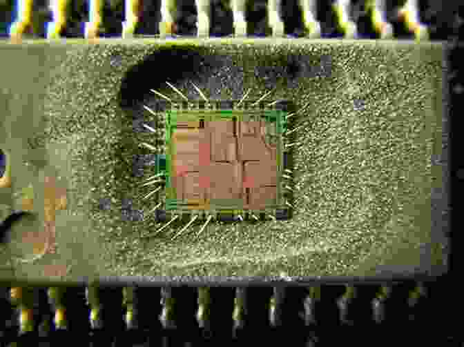 Scanning Electron Micrograph Of A Modern Integrated Circuit Die. Analog Circuit Design For Process Variation Resilient Systems On A Chip