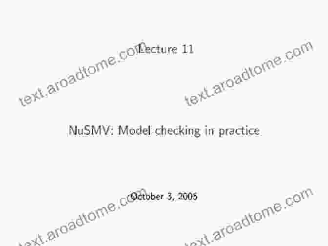 Screenshot Of The NuSMV Model Checker In Action An To Practical Formal Methods Using Temporal Logic