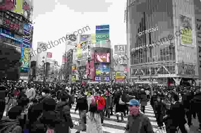 Shibuya Crossing, A Vibrant Intersection In Tokyo, Showcases The City's Bustling Street Life And Vibrant Energy. Japanese Tokyo Scenery Part 10: Tokyo Landscape