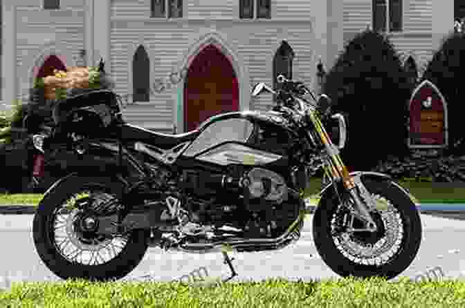 The BMW Ninet Parked In Front Of The Northampton Skyline ESCAPE 01: New York To Northampton MA On A BMW R NineT