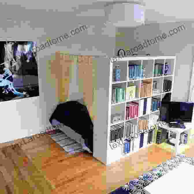 Vertical Storage Ideas For Studio Apartments Studio Organizing Guide: How To Make An Inspiring Organized Studio: Studio Apartment Storage Ideas